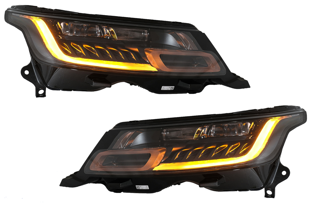 Range Rover Sports SVR Installed SVR Facelift LED Head Lamp