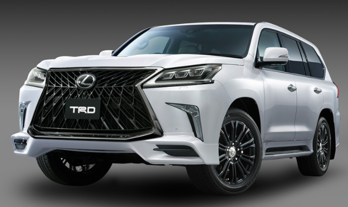 Lexus LX570 SUV Installed TRD Conversion Facelift Add-On