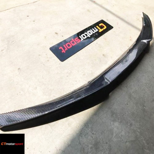 BMW F10 5 Series Installed M4 Style Carbon Fiber Spoiler