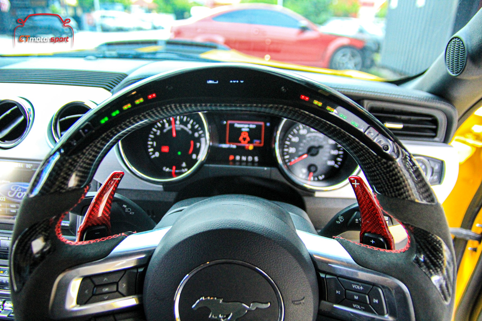 Ford Mustang 2.3 / 5.0 Installed Paddle Shifter Carbon Fiber