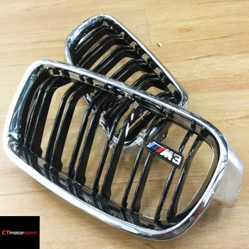 BMW F10 5 Series Installed M5 Front Grill