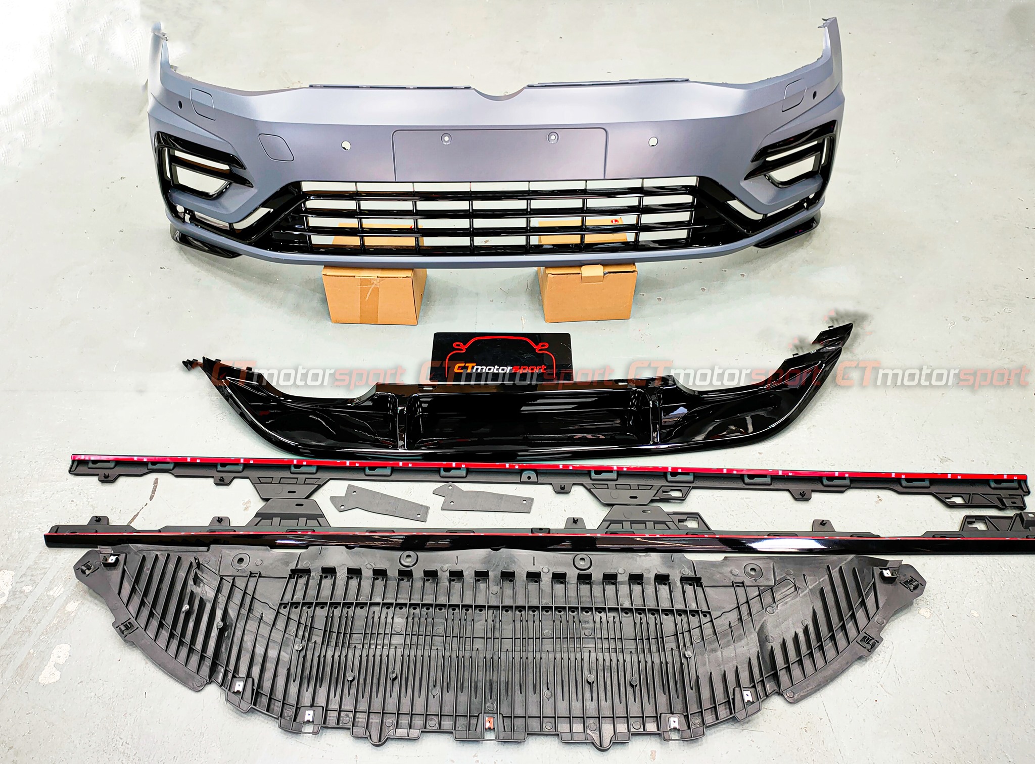 Volkswagen Golf MK7.5 Conversion to R Line Bodykit Complete