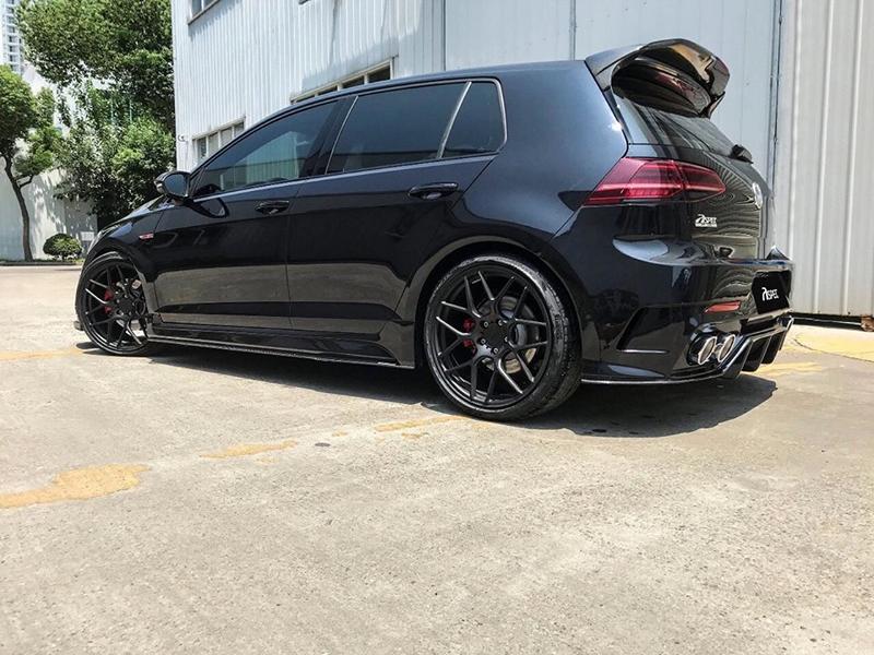 Volkswagen Golf MK7 Installed ASPEC Carbon Fiber Spoiler