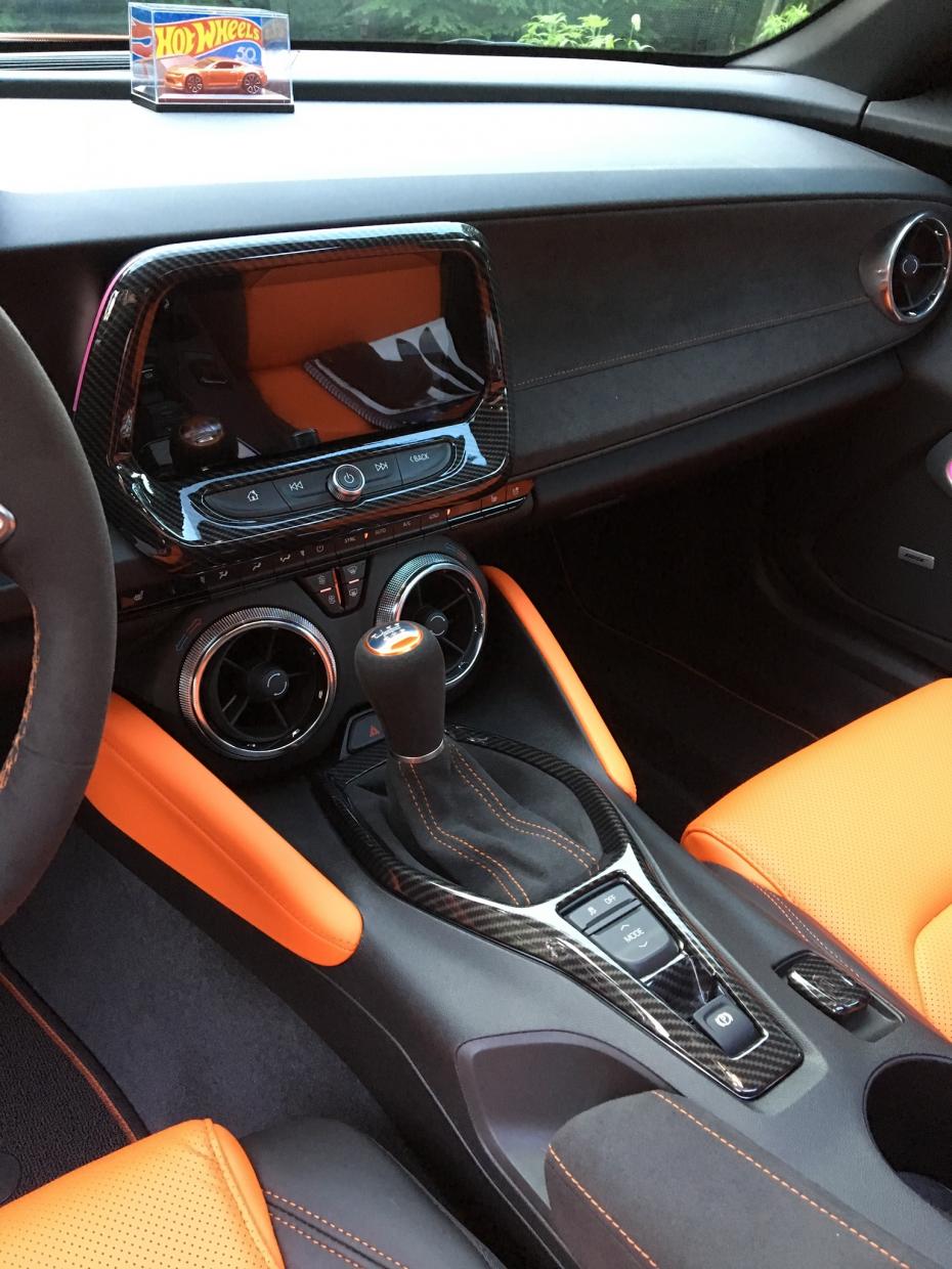 Chevrolet Camaro Installed Carbon Fiber Interior Kit