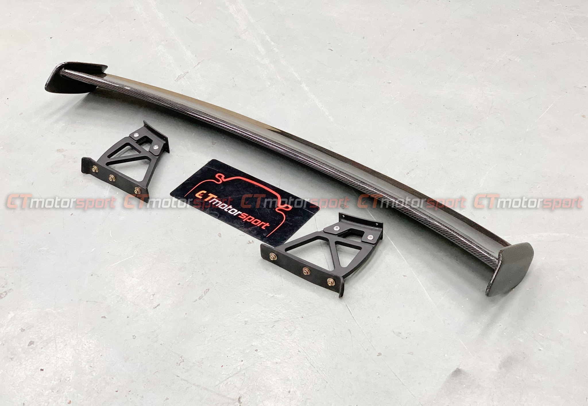 Mercedes Benz C-Class W204 Installed GT Wing Rear Spoiler Carbon