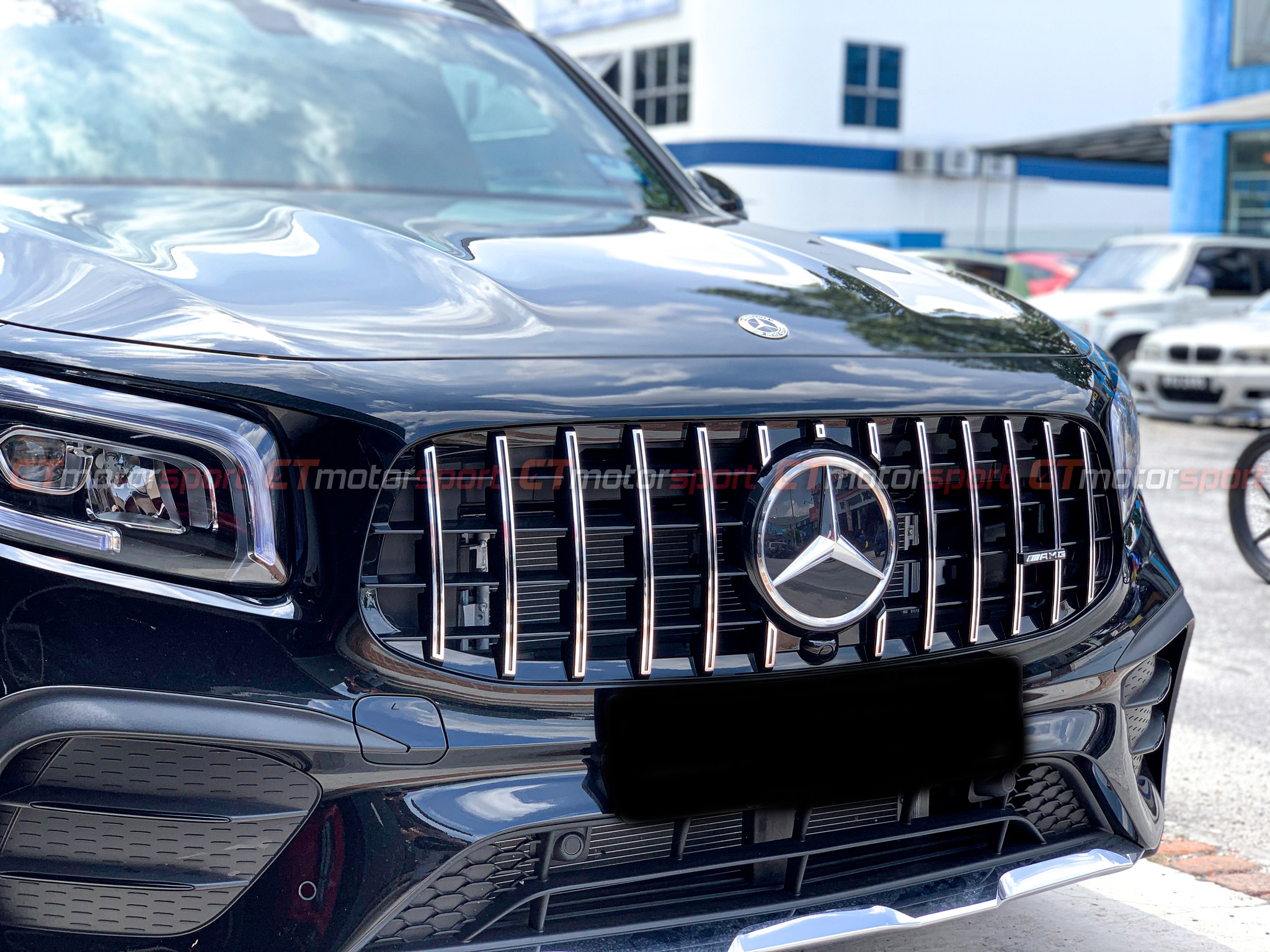 Mercedes Benz GLB 2020 X247 GT Grill Chrome Black