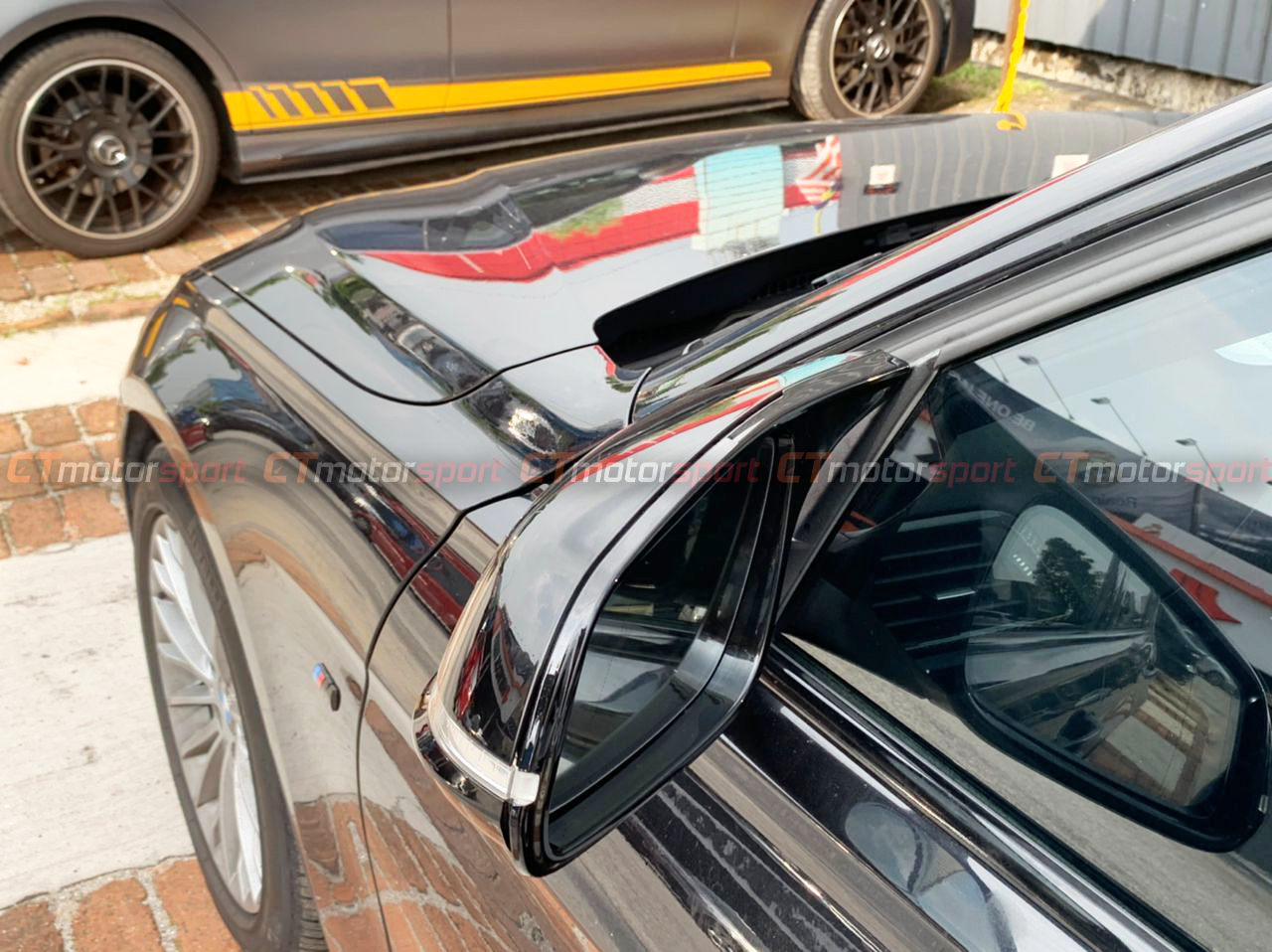 BMW F30 3 Series Gloss Black Side Mirror Replacement M4