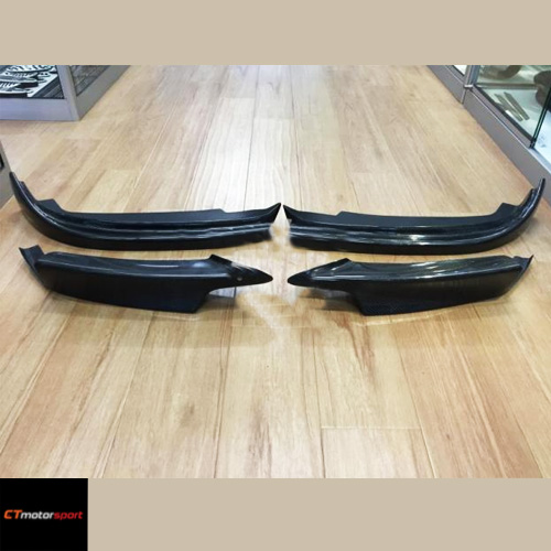 BMW F30 3 Series Installed M-Sport Carbon Splitter Lip
