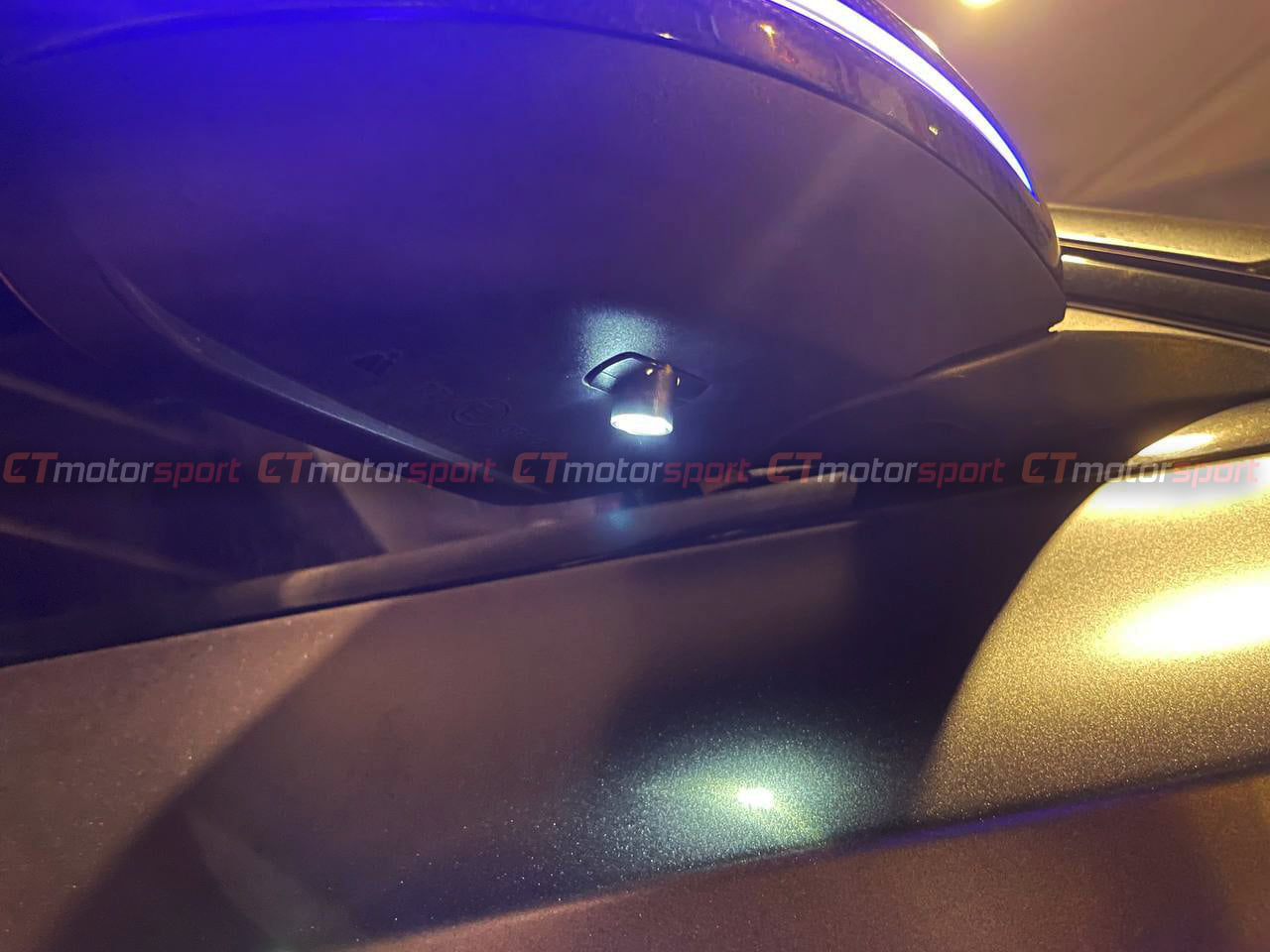 Mercedes Benz C-Class W205 Installed Side Mirror AMG Shadow Light