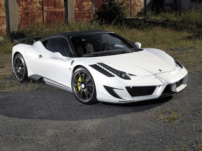 Ferrari 458 Installed Mansory Half Carbon Bodykit 