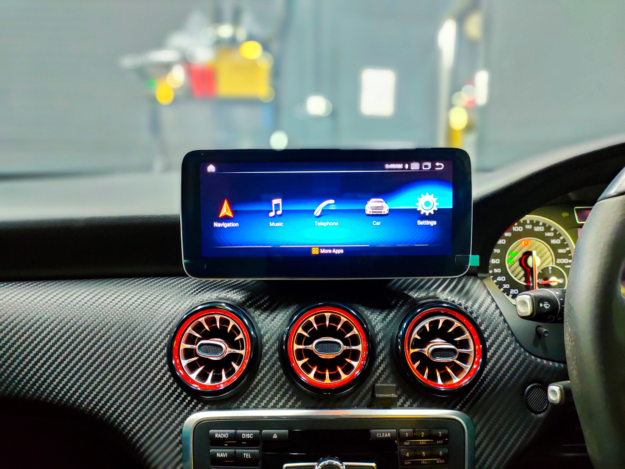 Mercedes-Benz CLA CLA45 W117 Installed Aircond Turbine Set