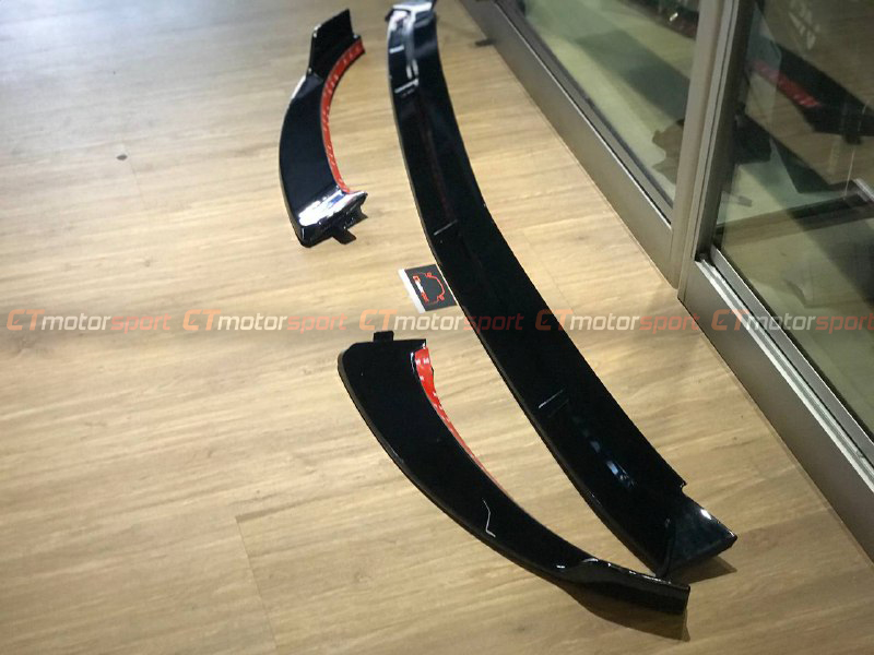 Mercedes-Benz E-Class W213 Brabus Front Lip Gloss Black