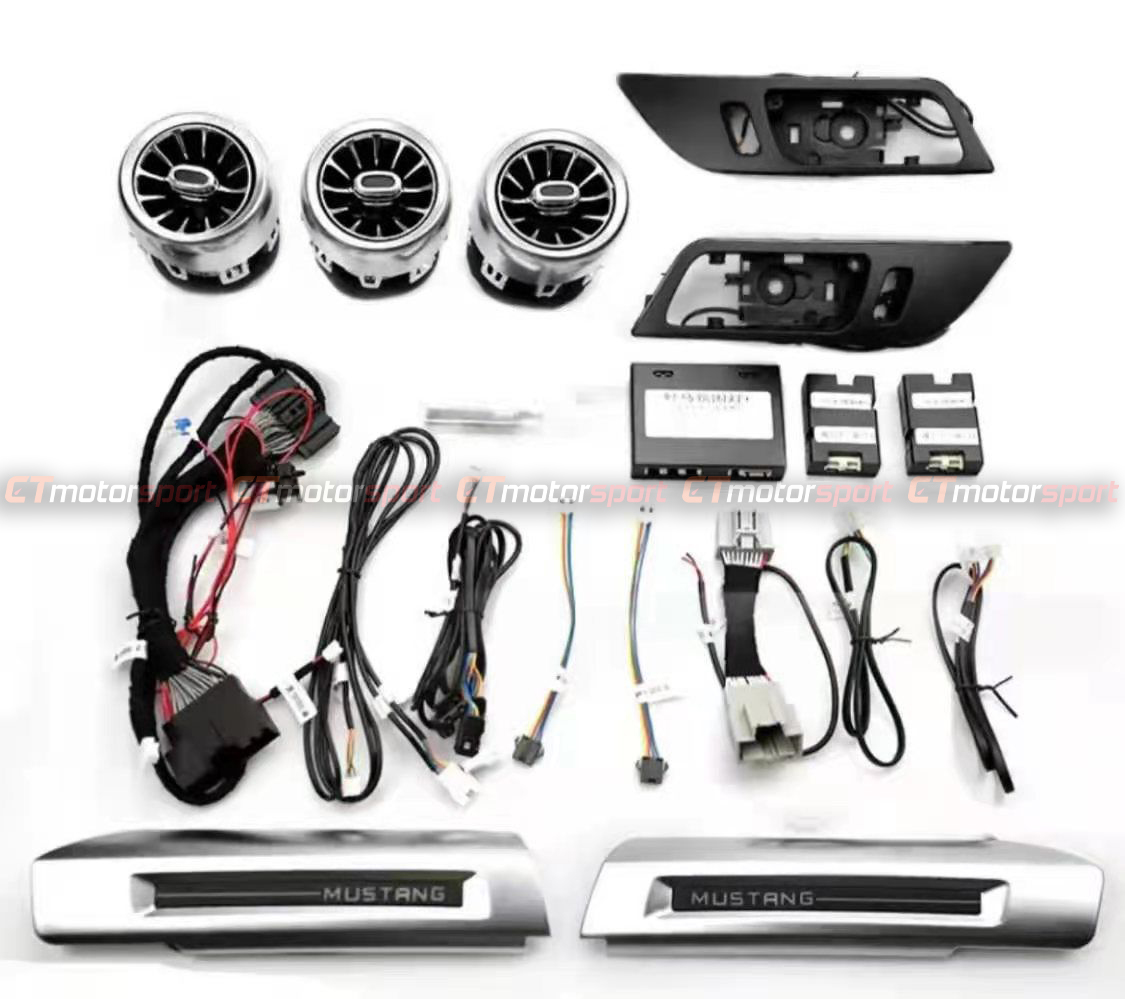 Ford Mustang 2.3 / 5.0 Installed Aircond Turbine with Ambient Light 16 Colour