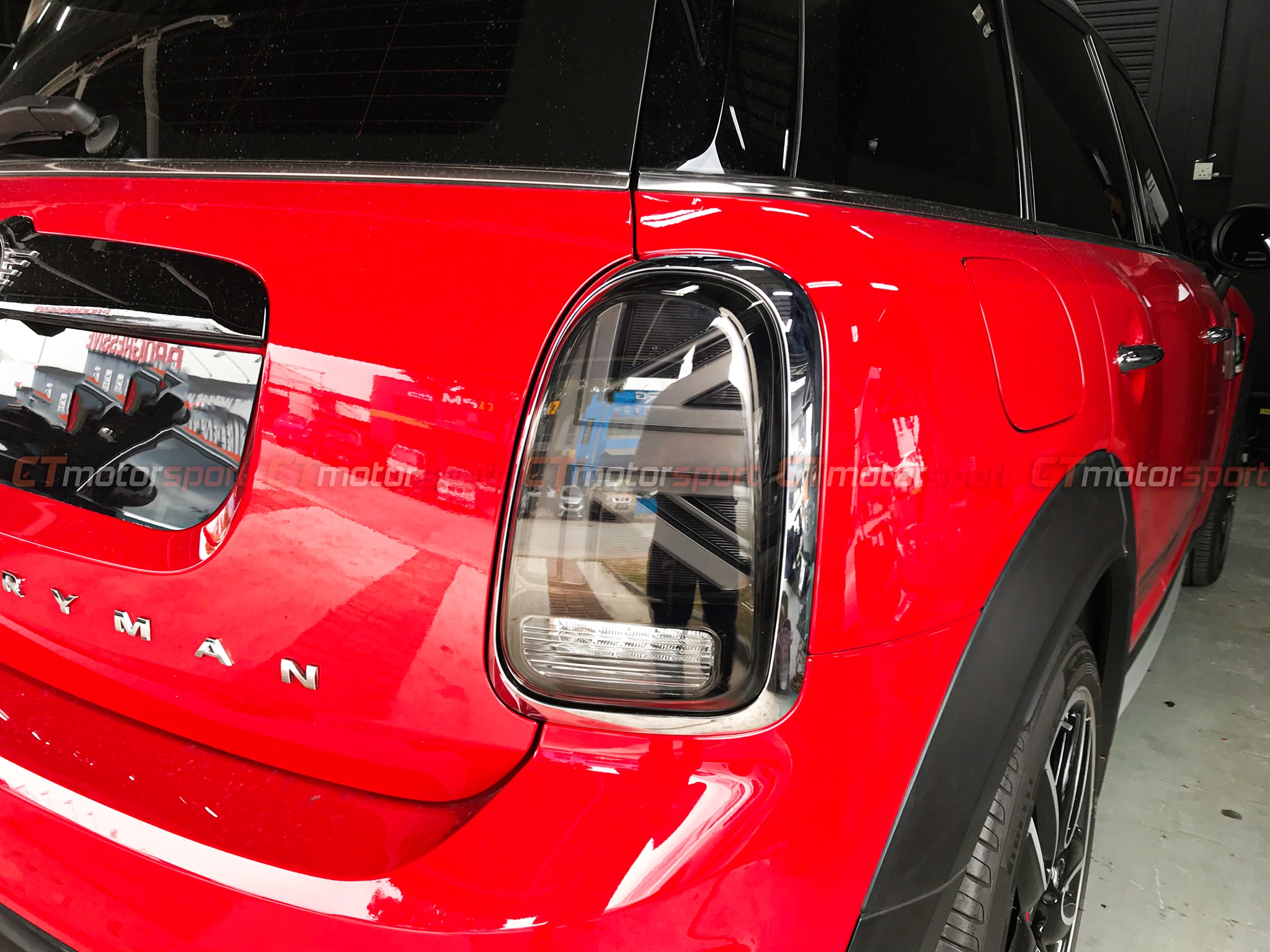 Mini Countryman F60 Installed Union Jack Rear Tail Lamp