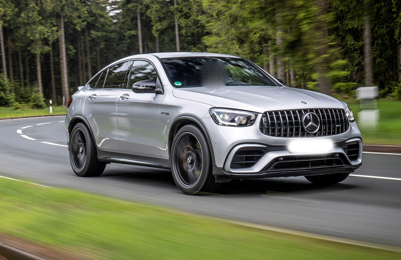 Mercedes Benz GLC Pre-facelift Installed Facelift Style Head Lamp
