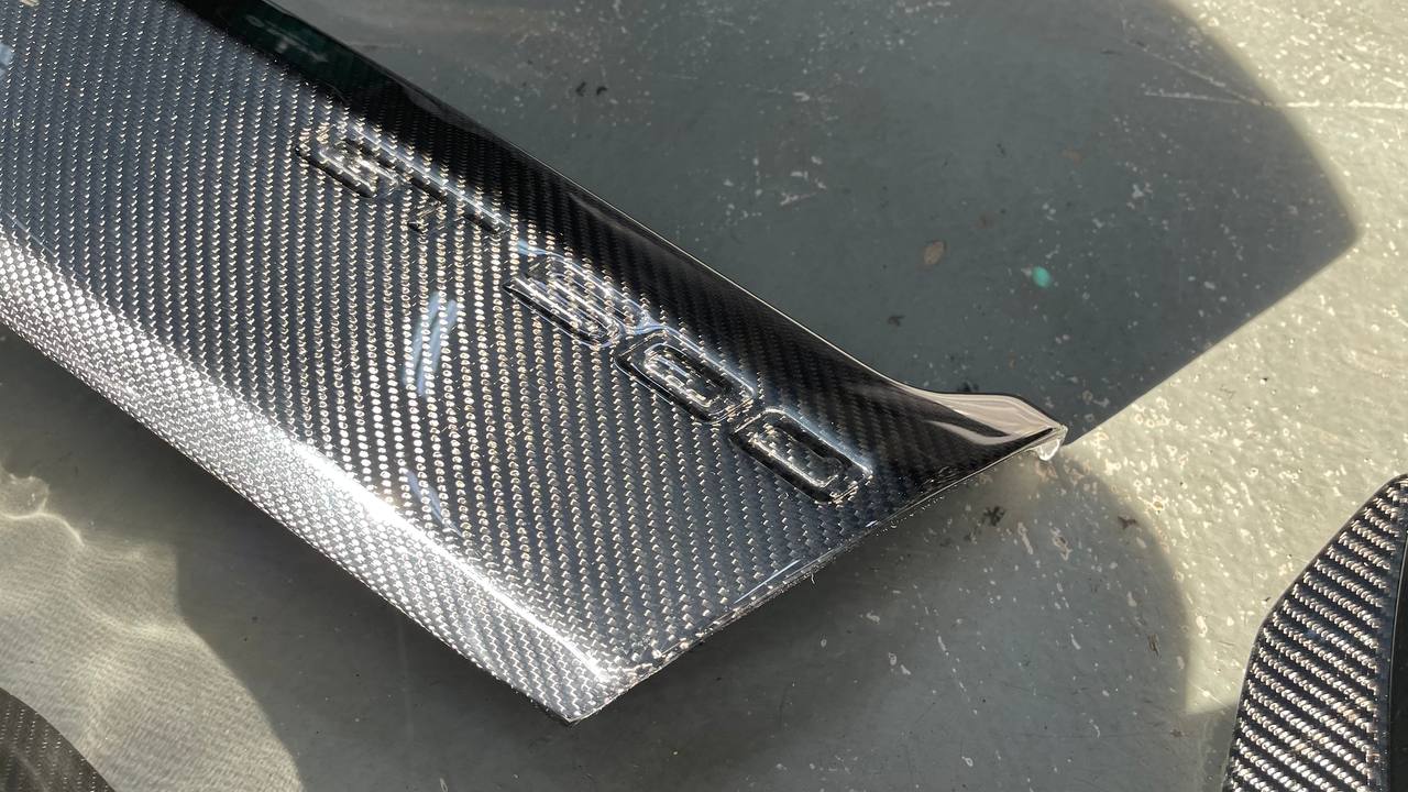 Ford Mustang GT500 AMPP Front Bumper Carbon Set