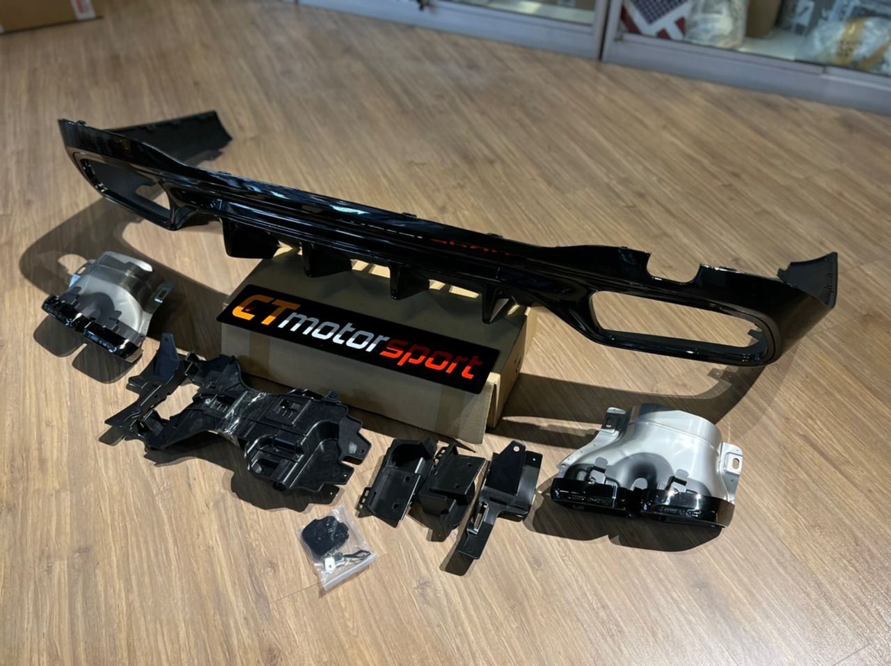 Mercedes-Benz W206 AMG C63 Rear Diffuser