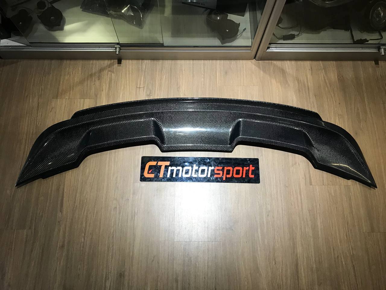 FORD MUSTANG GURNEY FLAP CARBON FIBER SPOILER