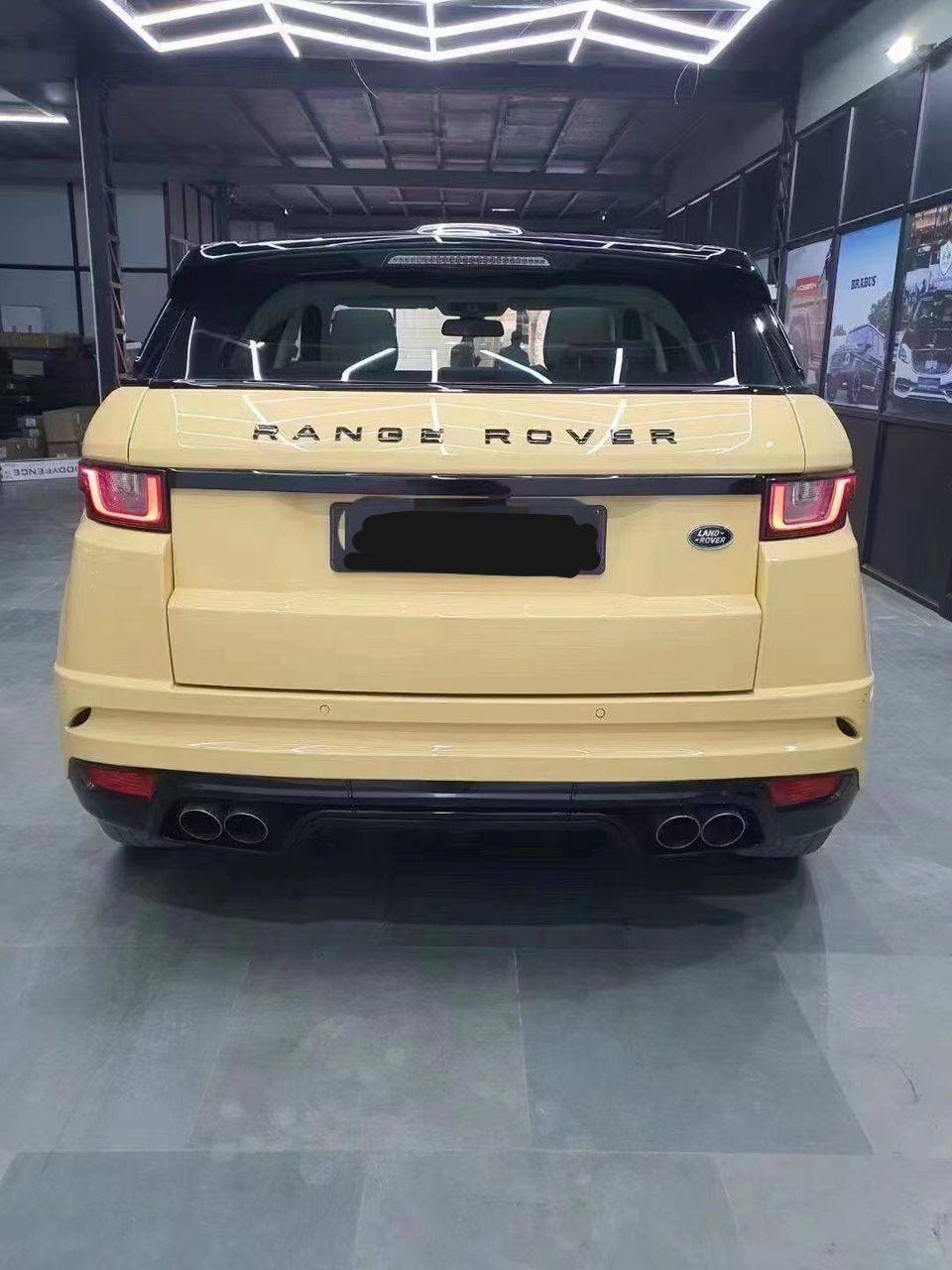 Range Rover Evoque Facelift Conversion SVR Bodykit Bumper
