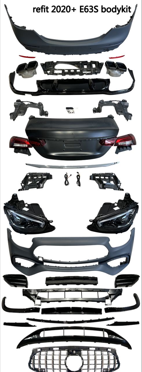 Mercedes W213 PFL Convert FL Bodykit Full Set 