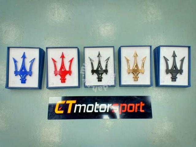 Maserati Grille Logo Trident Maserati Bodykit