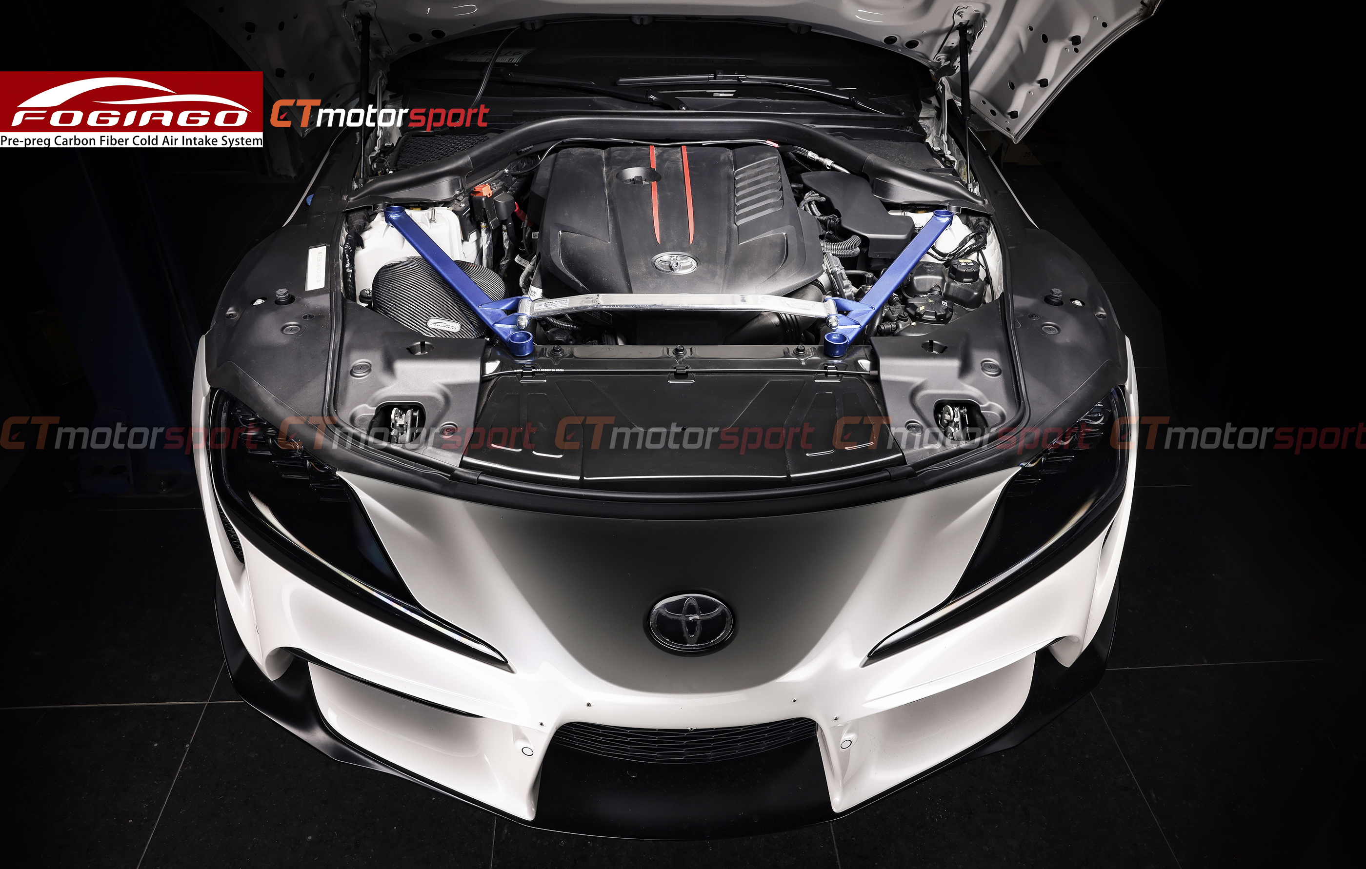 Toyota Supra A90 3.0T FOGIAGO Dry Carbon BMC Air Intake System