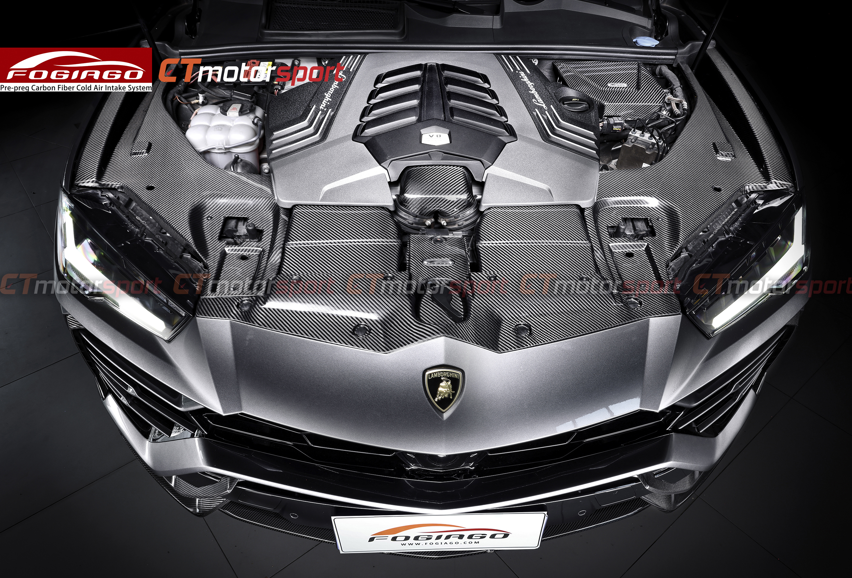Lamborghini URUS 4.0T FOGIAGO Dry Carbon BMC Air Intake System