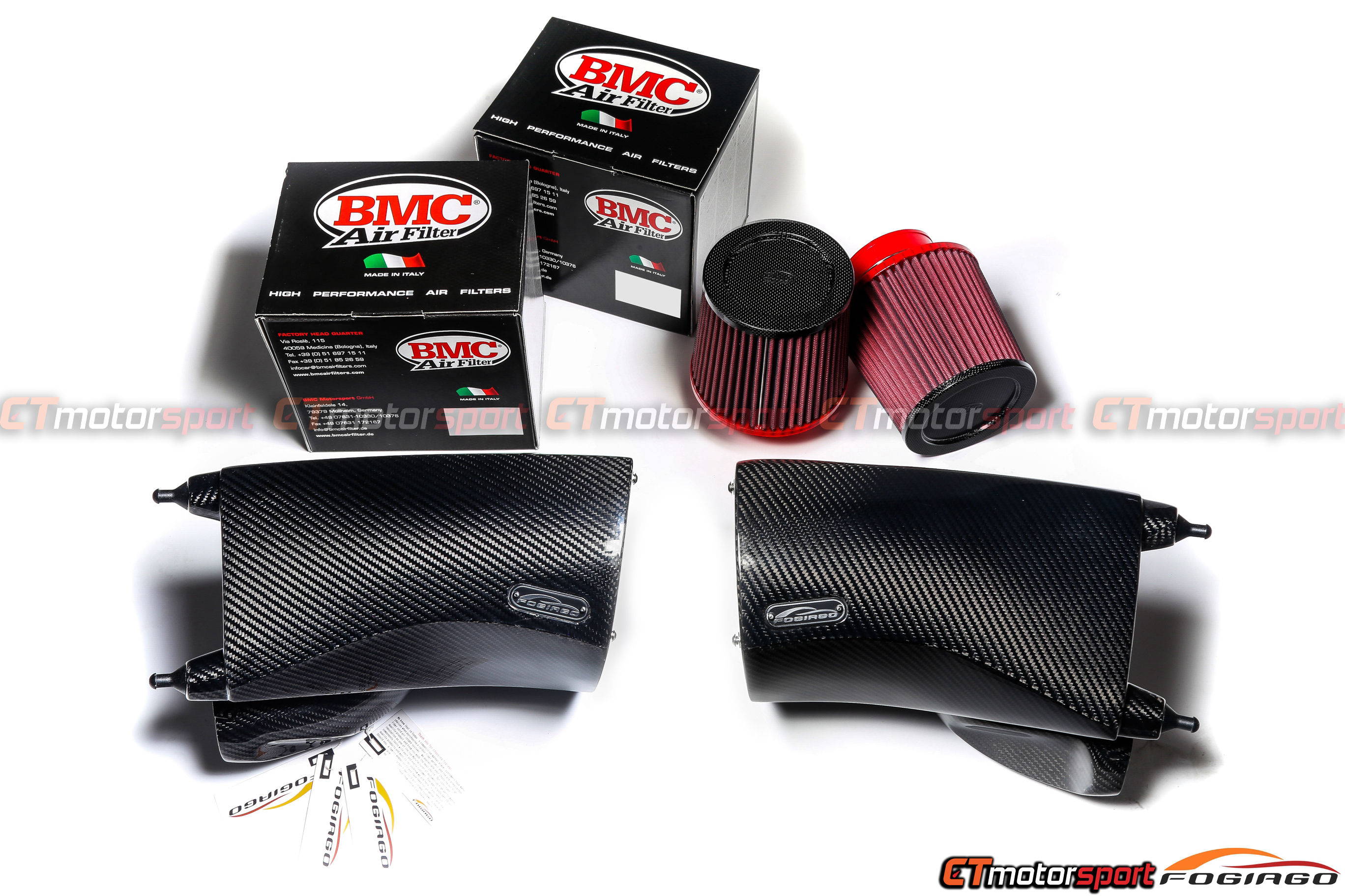 Range Rover Sport 5.0/5.0 SVR FOGIAGO Cold Air Intake Dry Carbon with BMC Air Filter