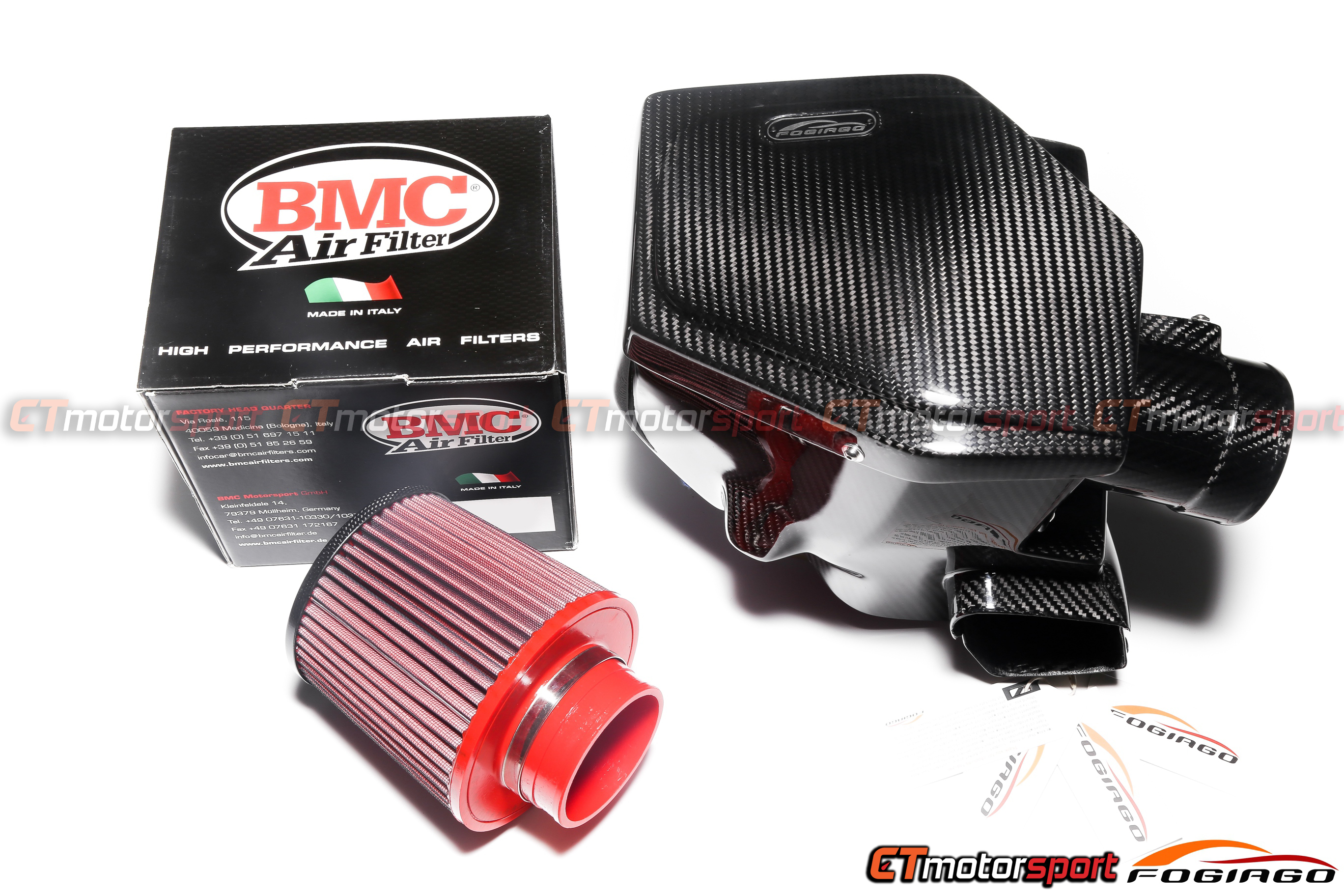 BMW G30 18-21 B48 2.0T 525/528/530/630/730 FOGIAGO Dry Carbon BMC Air Intake System