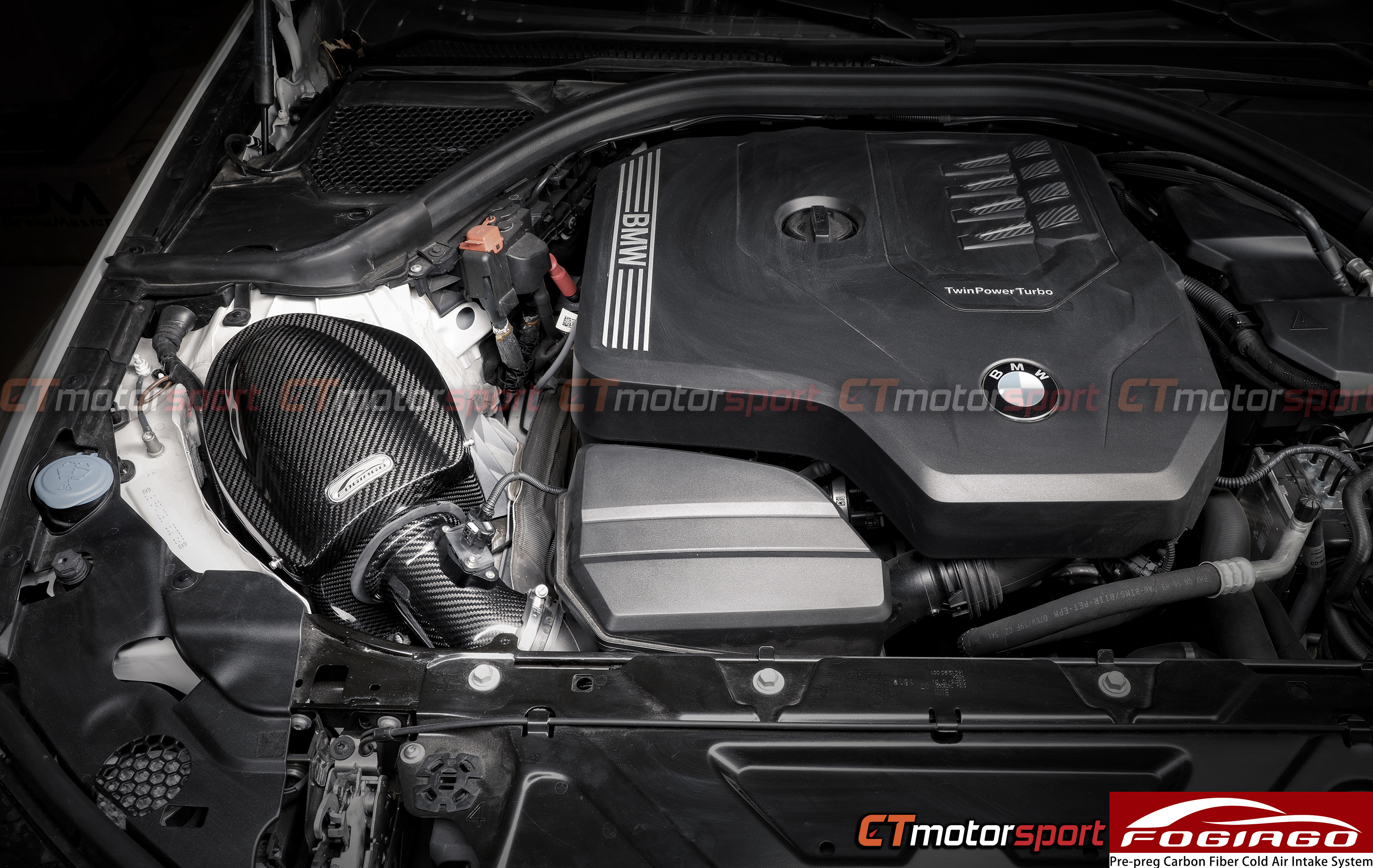 BMW G20/G22/G28 B48 320/325/330i 2.0T FOGIAGO Dry Carbon BMC Air Intake System