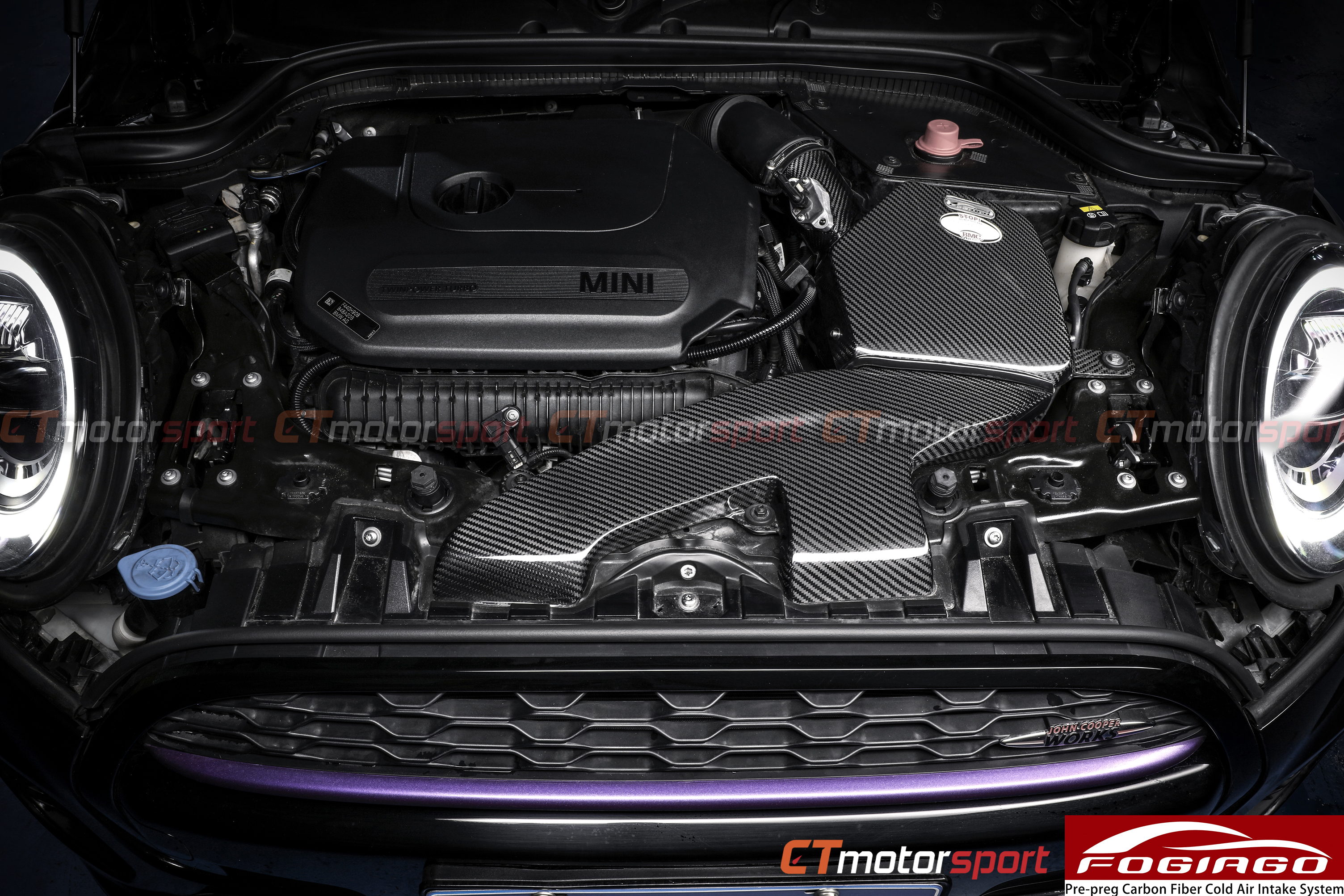 Mini Cooper S / JCW F55 F56 2020-ON 2.0T FOGIAGO Dry Carbon BMC Air Intake System