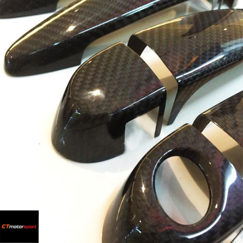 BMW F20 1 Series Installed Carbon Door Handle Bodykit 