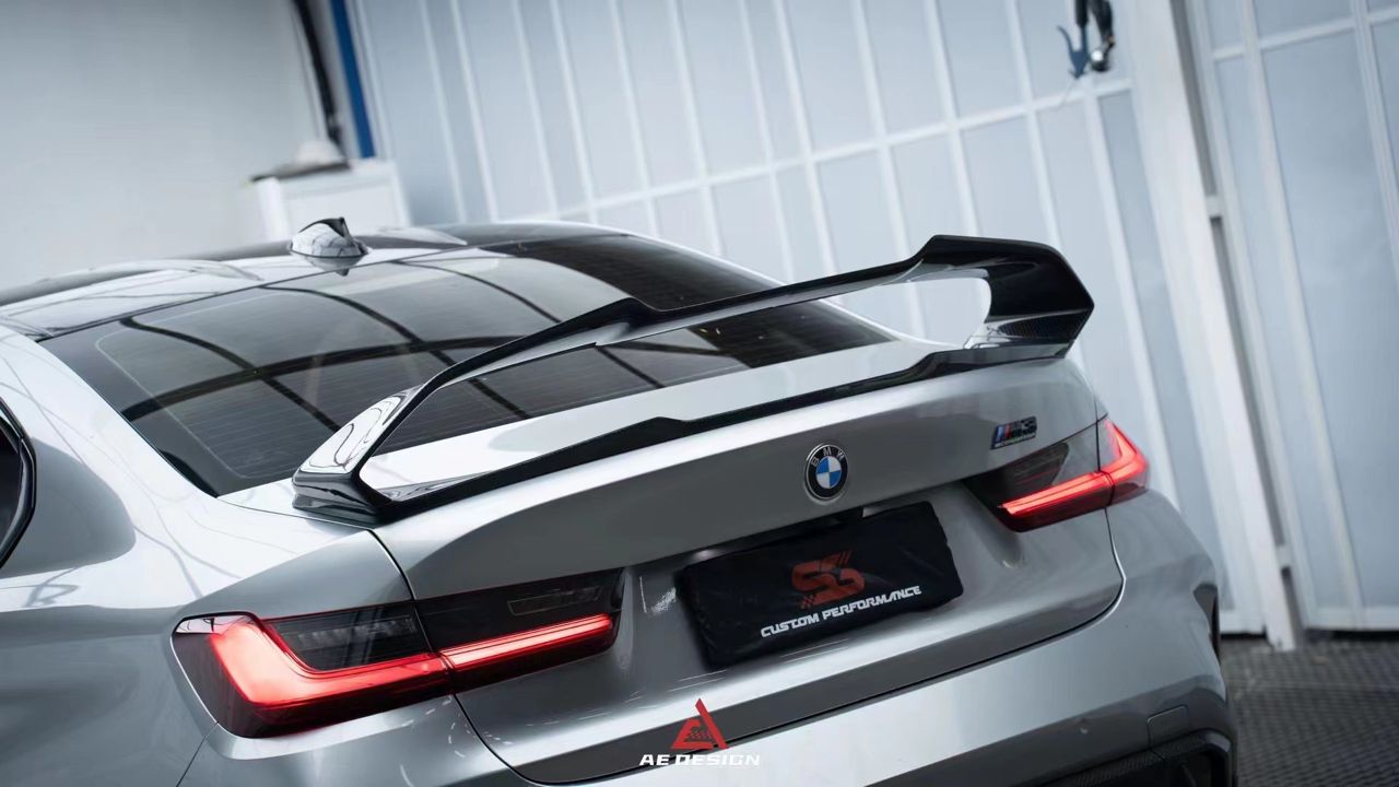 BMW G80 G82 M3 M4 Front Lip Carbon AE Design Set