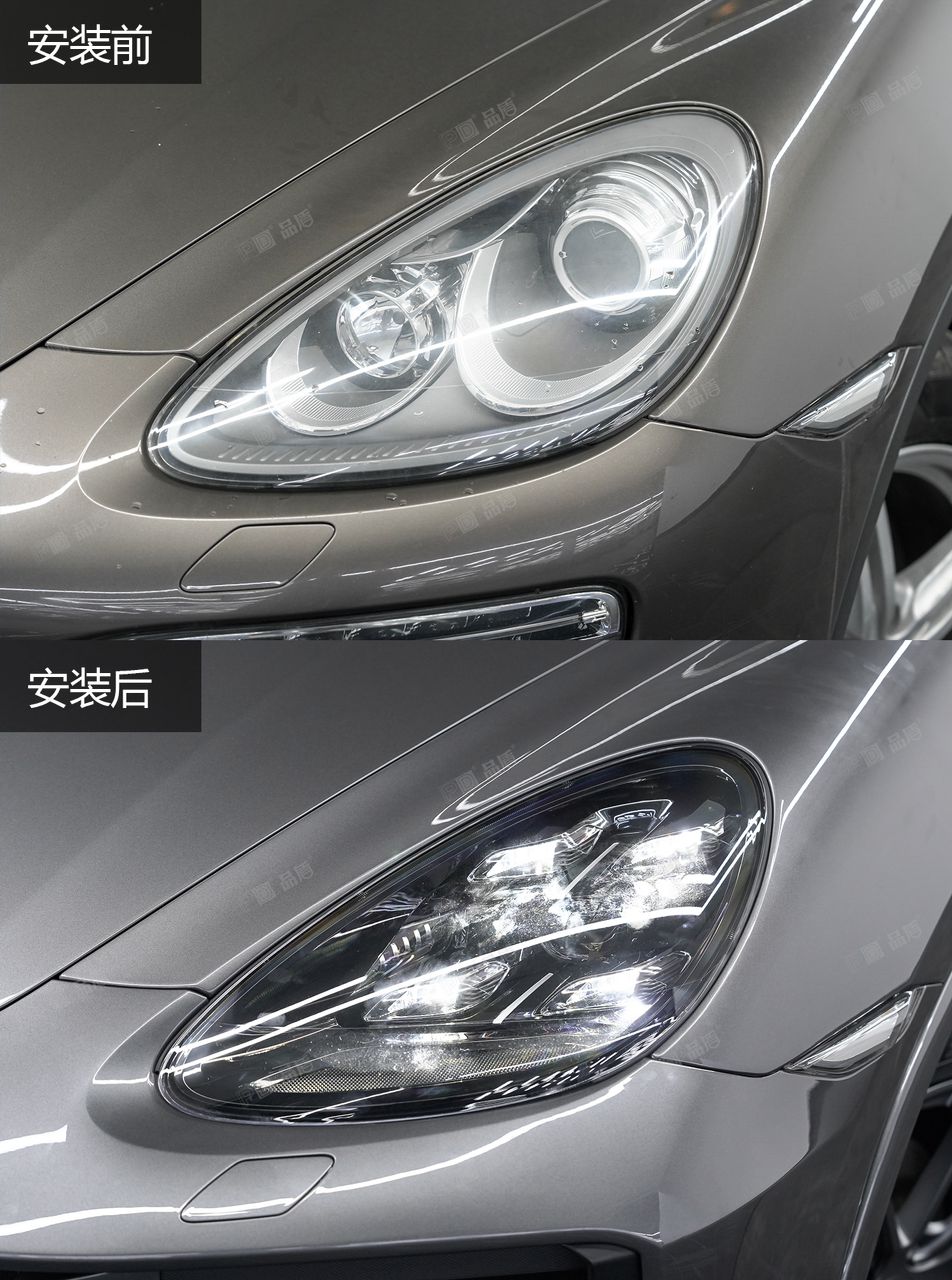 Porsche Cayenne 958 Front Turbo GT 2024 Bodykit