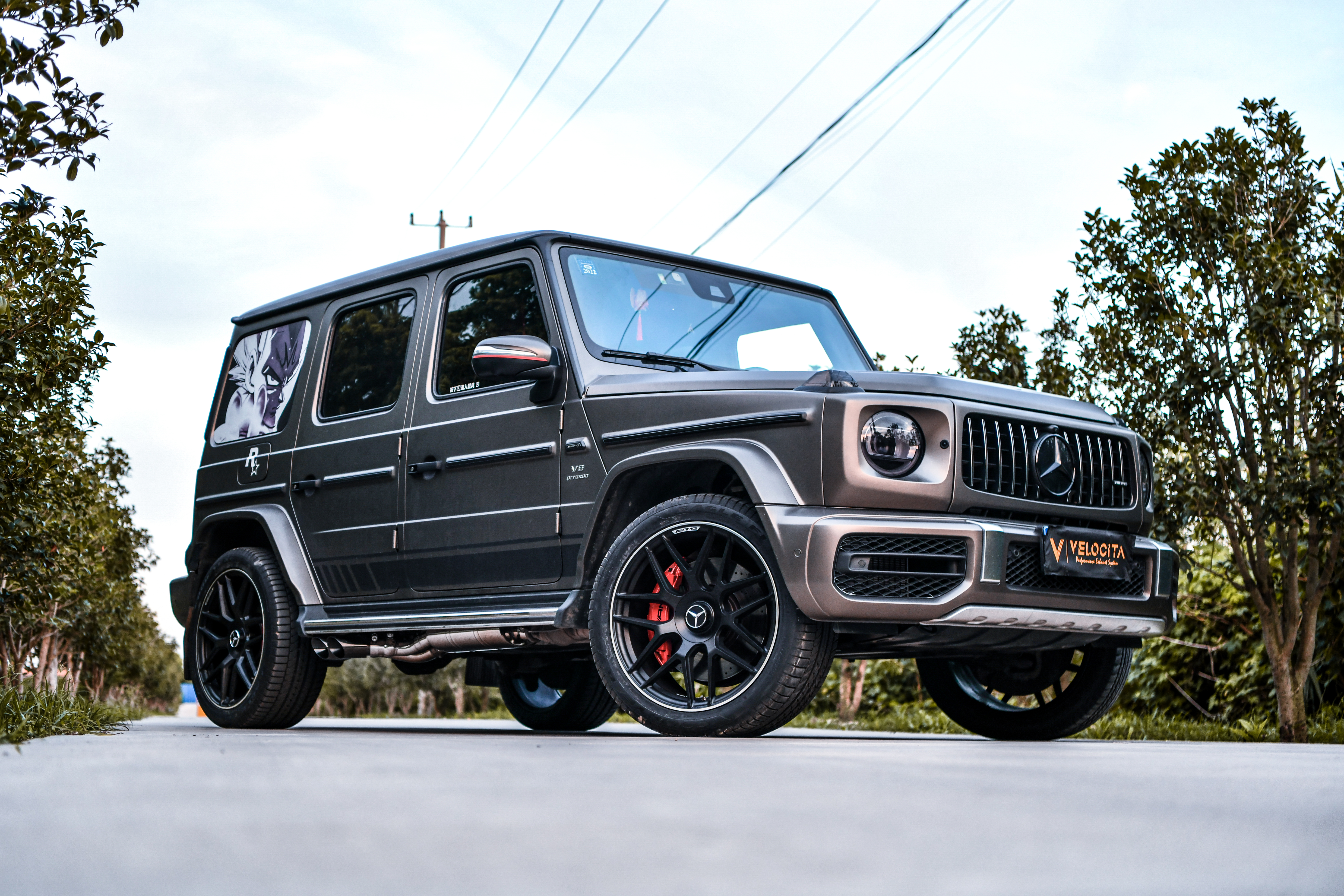 Mercedes W464 G63 4.0T velocita-VE Valve tronic exhaust system