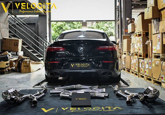 Benz AMG E53 3.0T velocita-VE exhaust