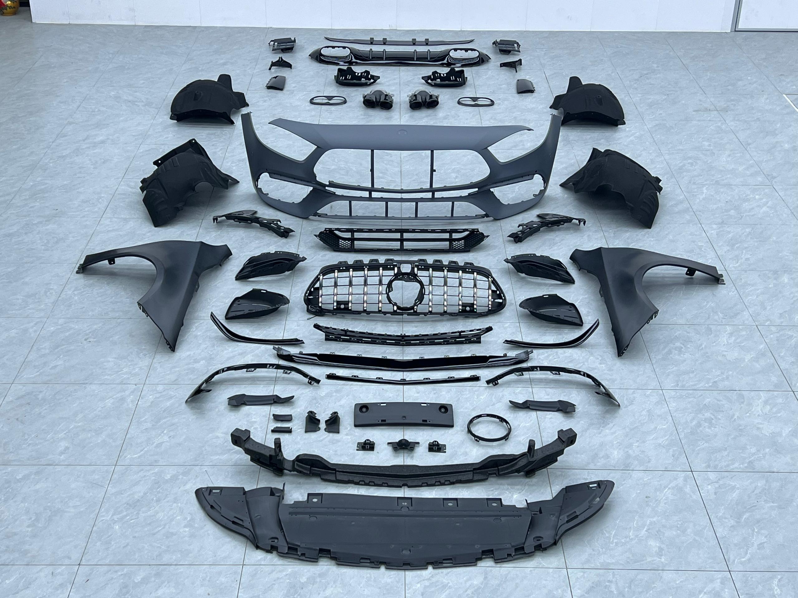 Mercedes W177 A180 A200 Non AMG convert A45s 1:1 Bodykit Set