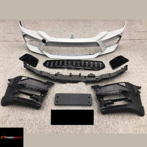 BMW G30 5 Series Installed M5 M-Tech Front Bumper Bodykit 
