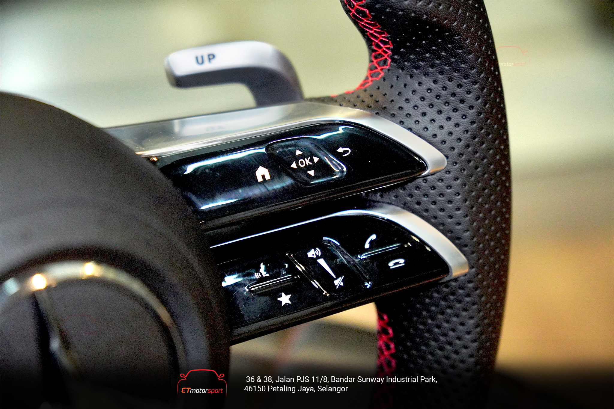 Dragon Fly Style Mercedes Steering Carbon Fiber Redline Option