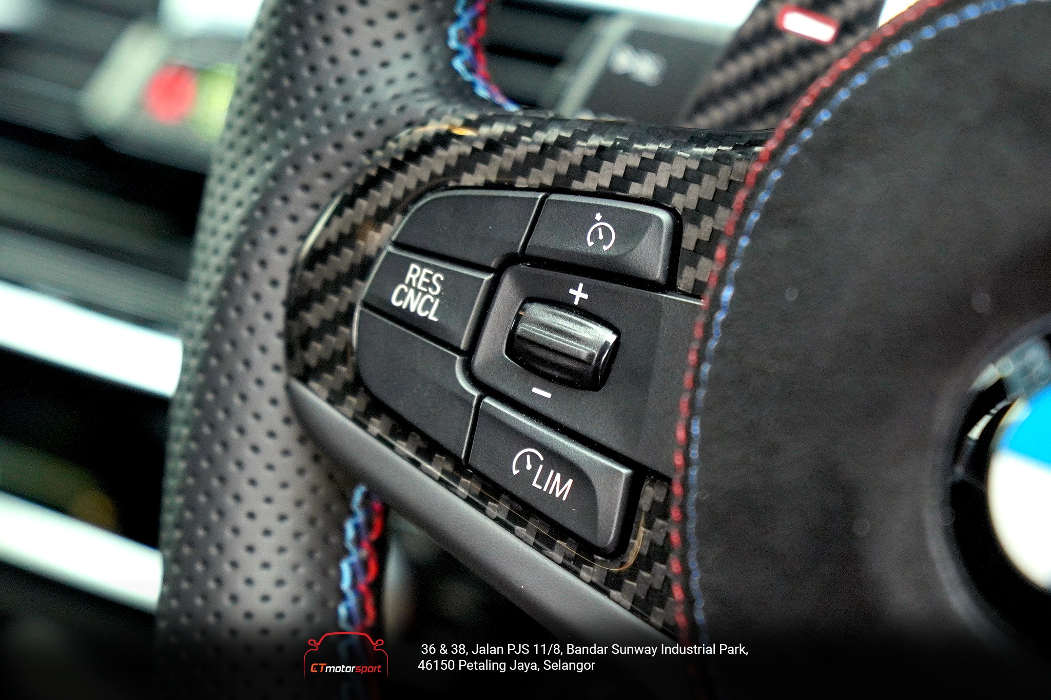 BMW Steering with Alcantara and Original Leather Grip