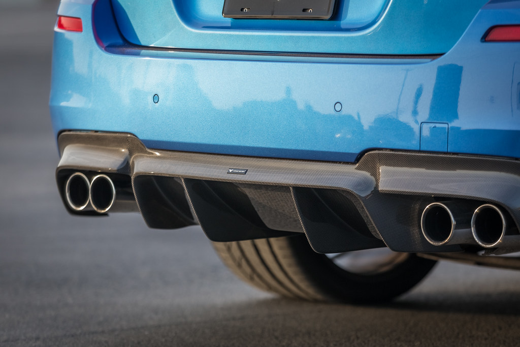BMW F10 Rear Diffuser Carbon 3D DTM Vorsteiner M5 Style
