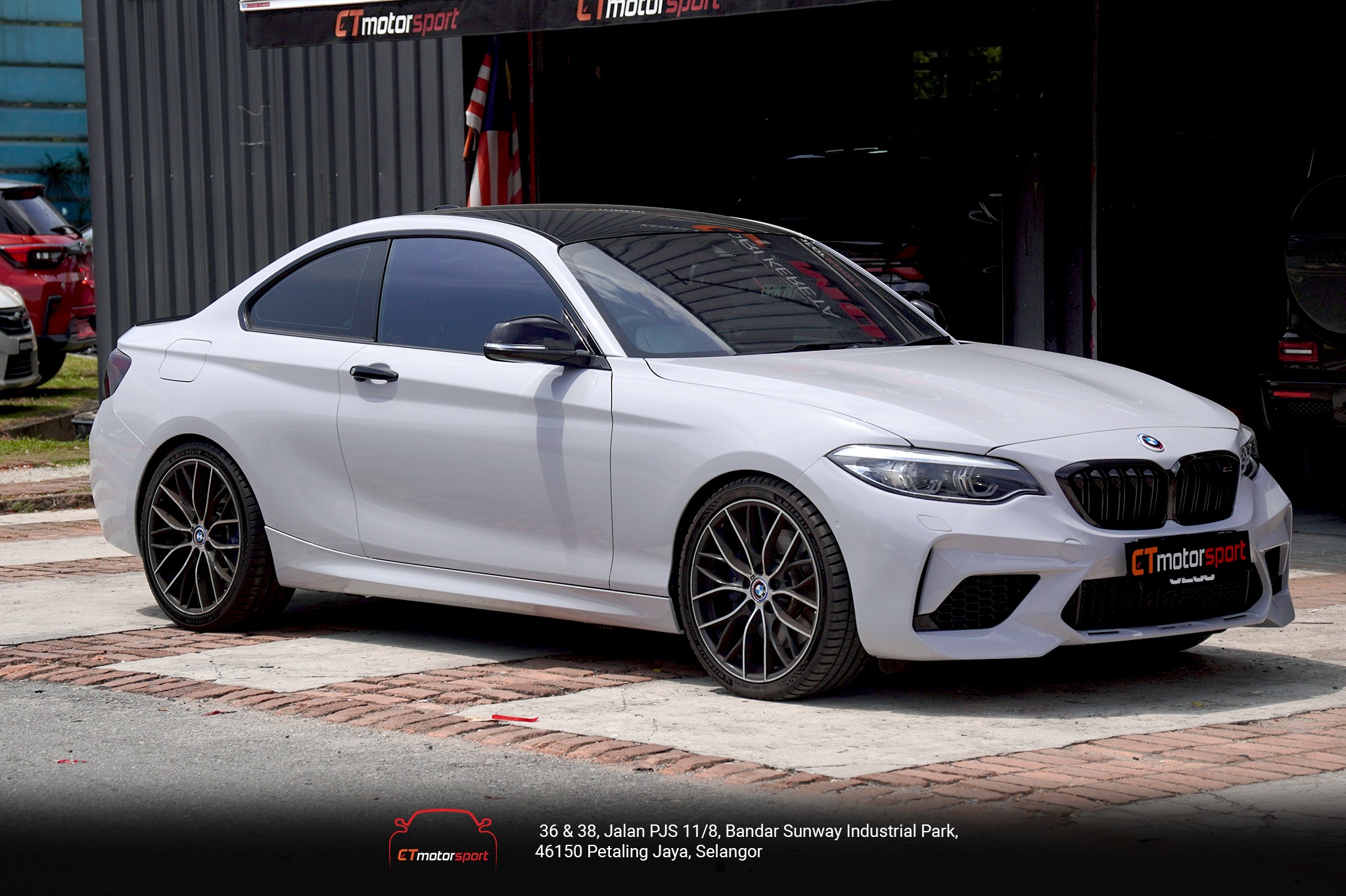 BMW 2-Series F22 Coupe Conversion M2 Competition Front Bumper Set Bodykit