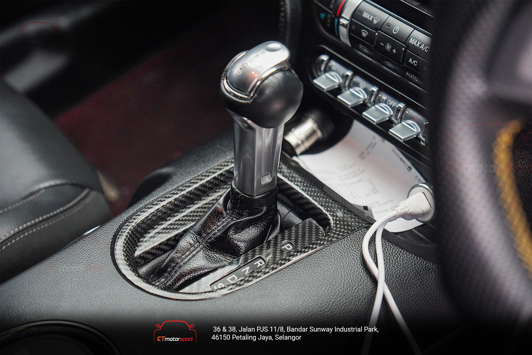 Ford Mustang Interior Forged Carbon Set Trim