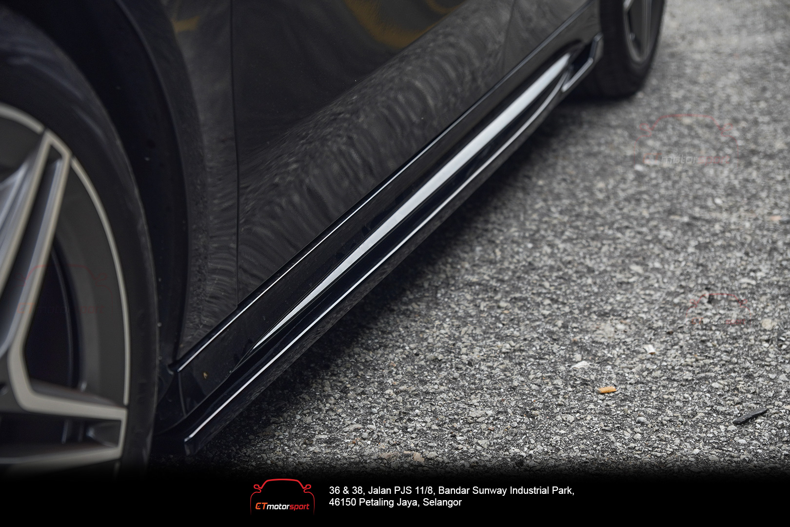 Mercedes V177 A Class Sedan Facelift Conversion to A45s Bodykit + Gloss Black Aero Kit set