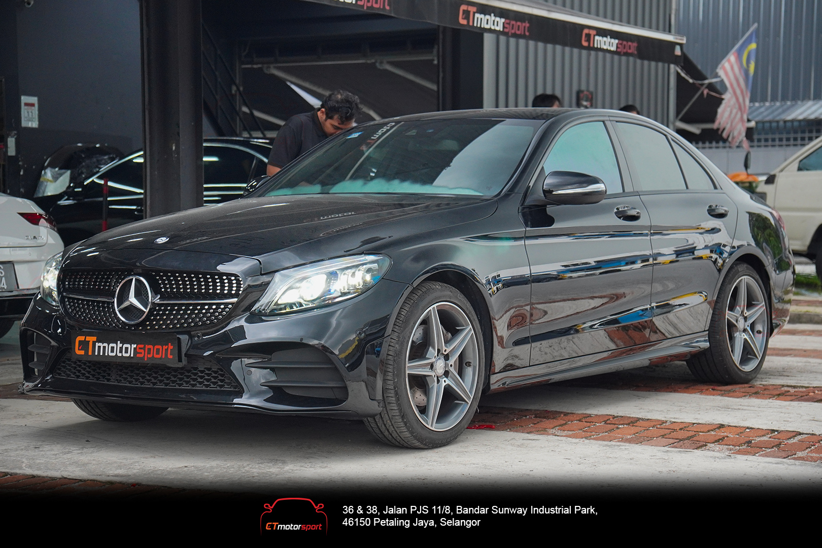 Mercedes W205 Prefacelift to Facelift Bodykit