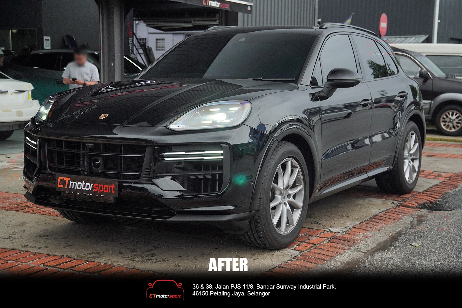 Porsche Cayenne 9Y0.2 Upgrade Turbo GT + SD Sports Bodykit