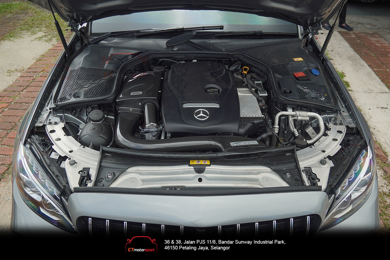 Mercedes C-Class w205 Facelift Fogiago Air Intake