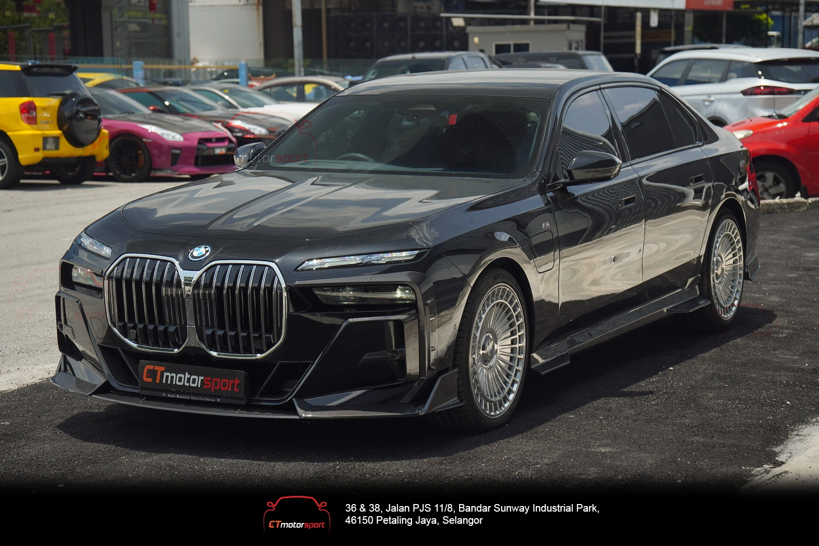 BMW G70 i7 Mansory Aerokit Carbon Fiber
