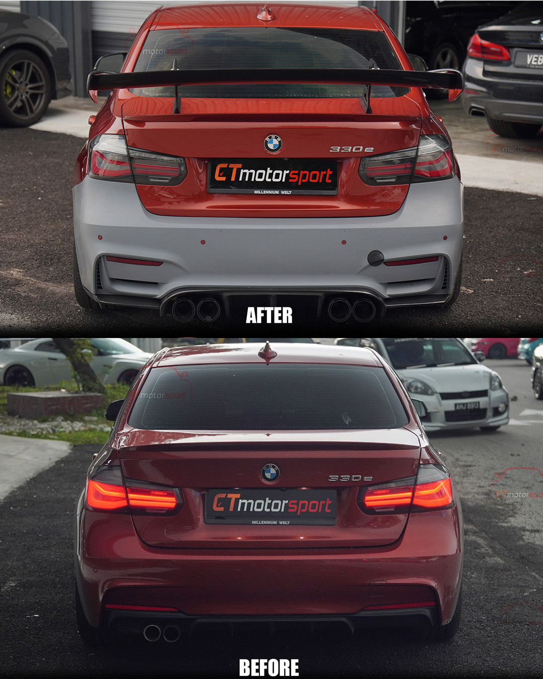 BMW F30 Conversion To M3 Bodykit