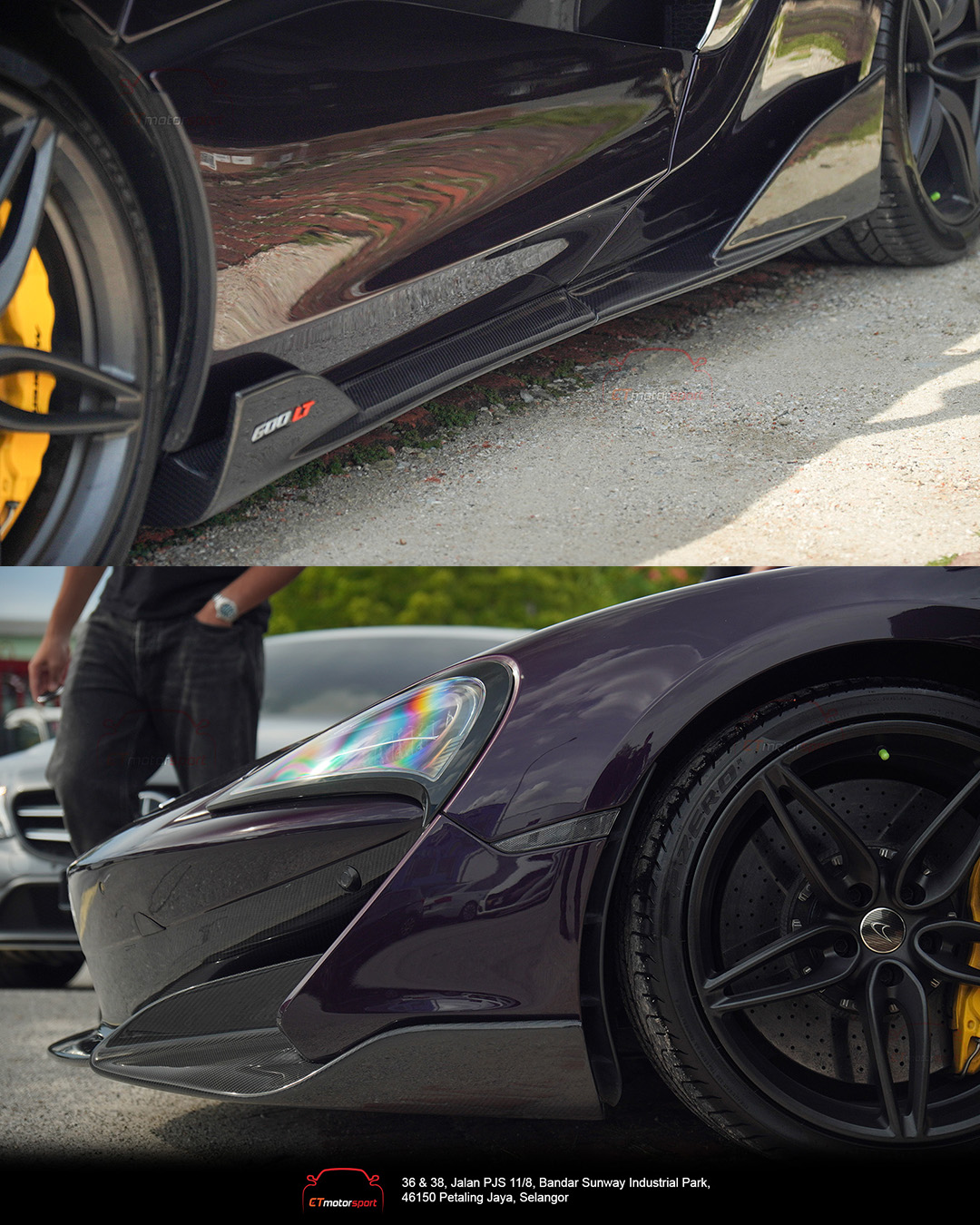 Mclaren 570s Upgrade 600 LT Bodykit